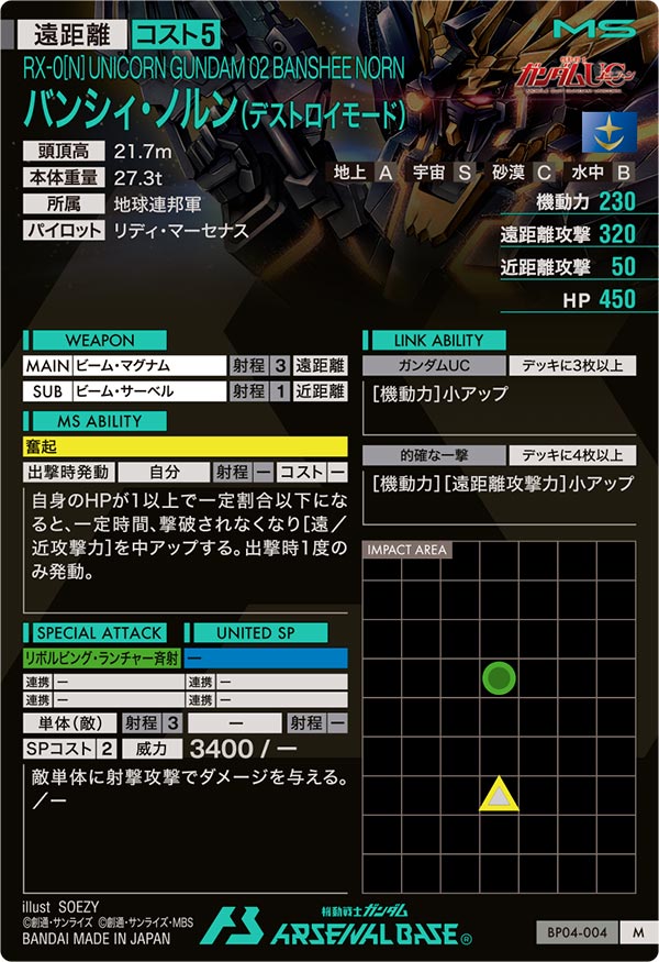 バンシィ・ノルン(デストロイモード)