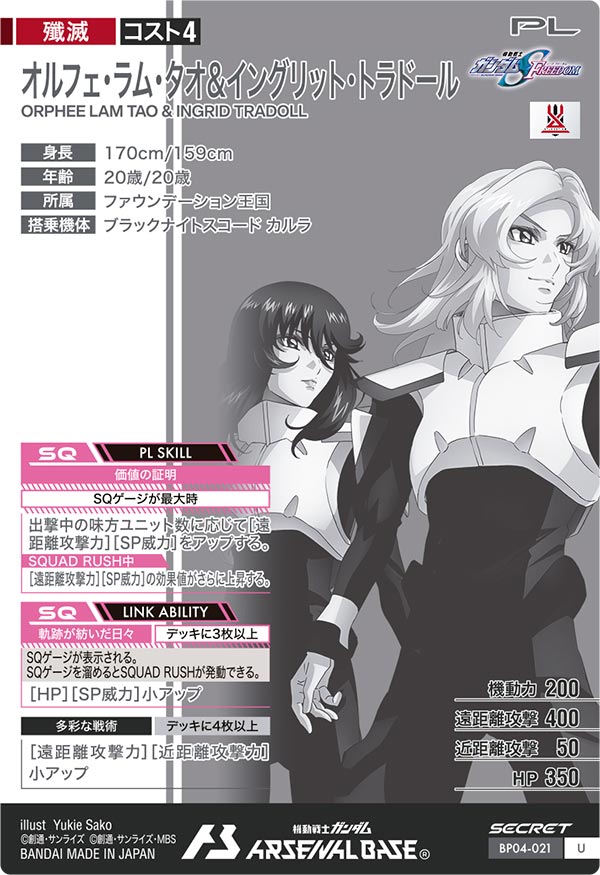 オルフェ・ラム・タオ＆イングリット・トラドール