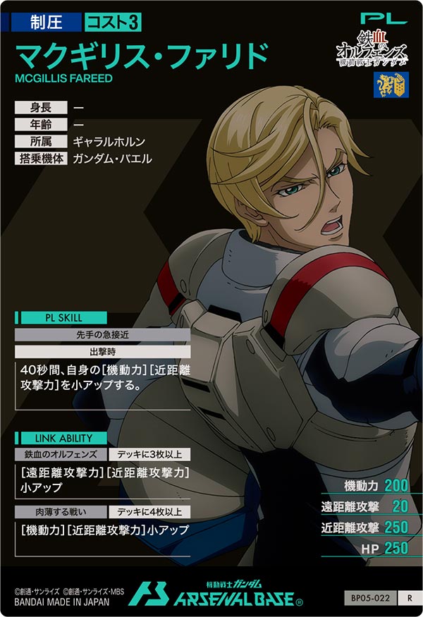 マクギリス・ファリド