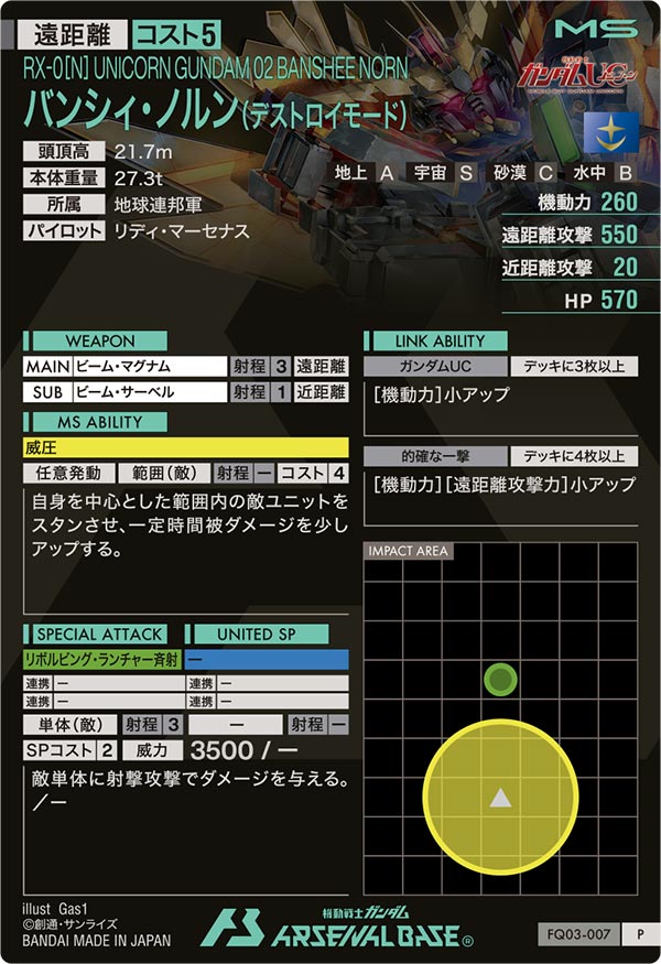 バンシィ・ノルン(デストロイモード)