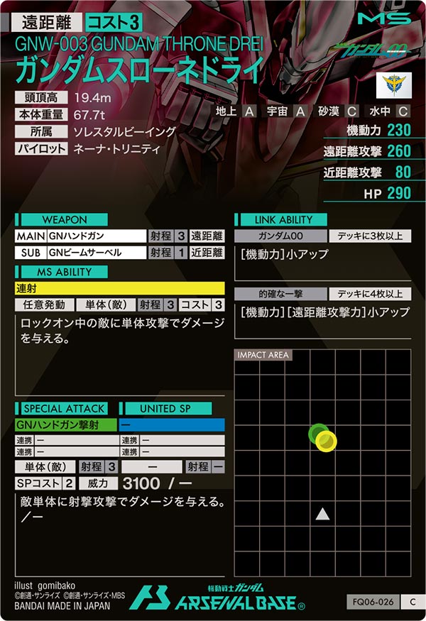 ガンダムスローネドライ