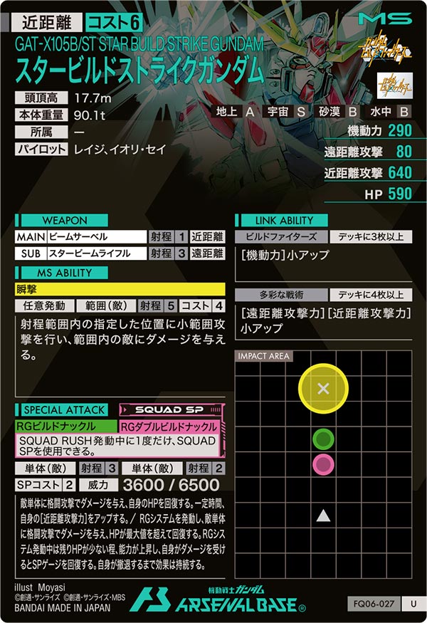 スタービルドストライクガンダム