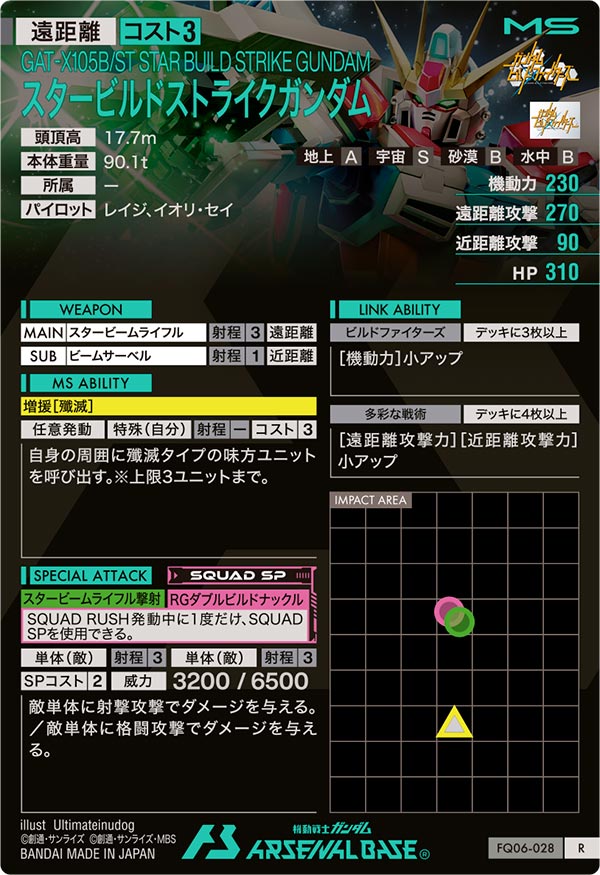 スタービルドストライクガンダム