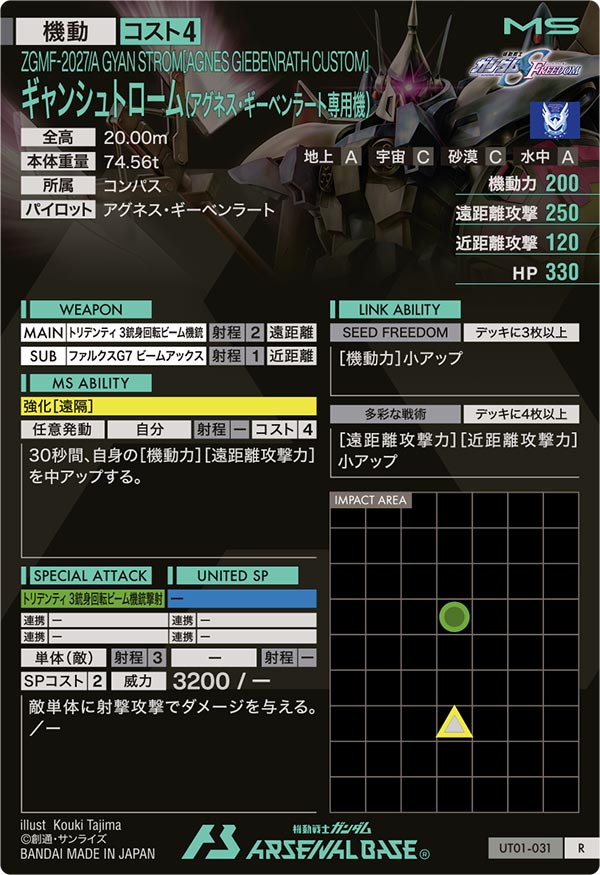 ギャンシュトローム(アグネス・ギーベンラート専用機)