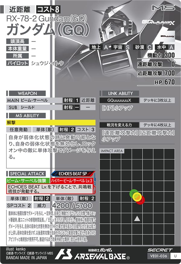 ガンダム（GQ）