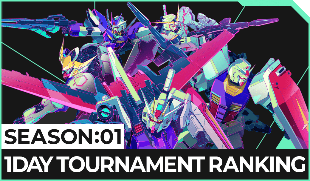 SEASON:01 1DAY TOURNAMENT RANKING