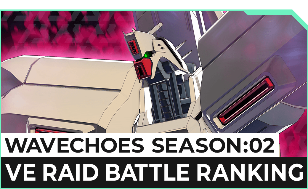 WAVECHOES SEASON:01 VE RAID BATTLE RANKING