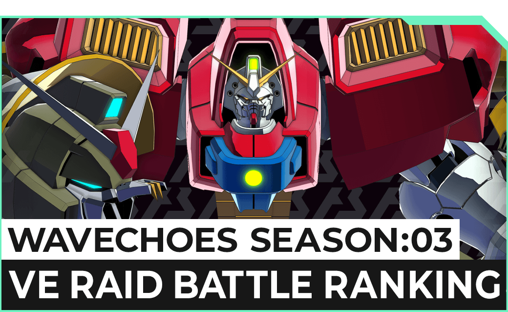 WAVECHOES SEASON:03 VE RAID BATTLE RANKING